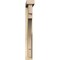Ekena Millwork Merced Block Rough Sawn Bracket w/ Offset Brace, Douglas Fir, 4"W x 28"D x 32"H BKT0402X28X32MRC05RDF - alternate 2